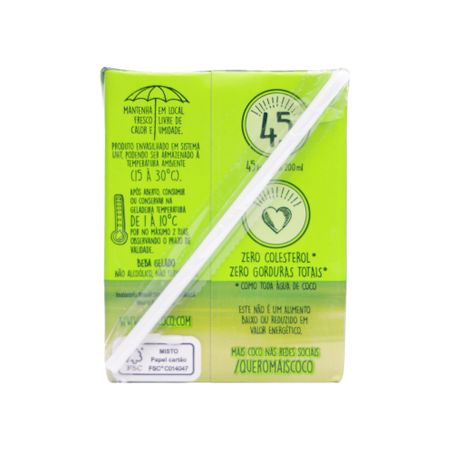 Água de Coco Mais Coco 200Ml 360-30