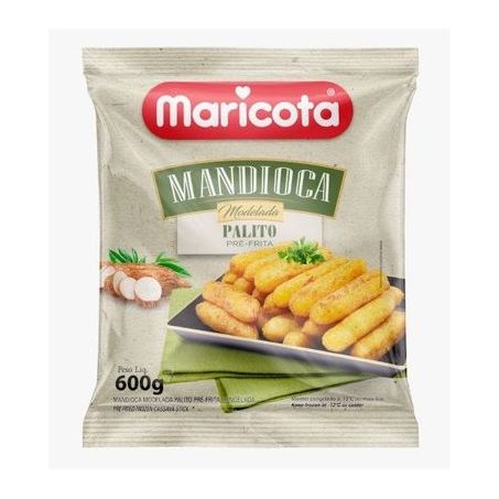 Mandioca Palito Pré Frita Maricota Congelada 600g