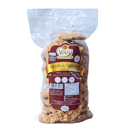 BISCOITO DELÍCIAS DA VOVÓ AMENDOIM S/GLÚTEN 300G
