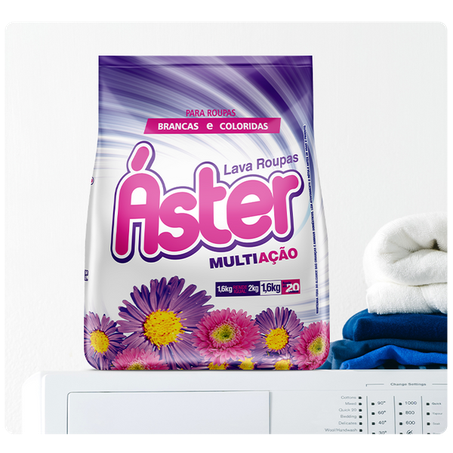 Lava roupa aster multiacao 1,6kg
