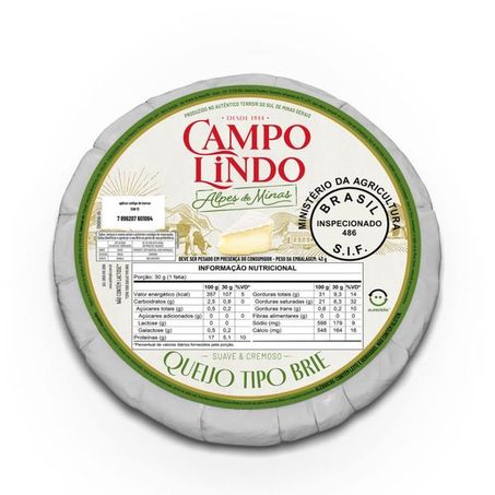 Queijo Campo Lindo brie Aprox. 1kg a Un