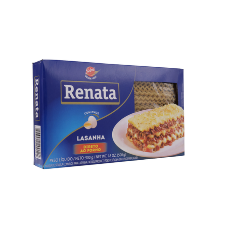 LASANHA RENATA 500G C/OVOS 360-55