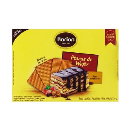 PLACAS DE WAFER BARION 130G