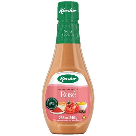 Molho Kenko Salada 236ml Rose