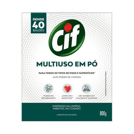 Limpador cif multiuso po 800g