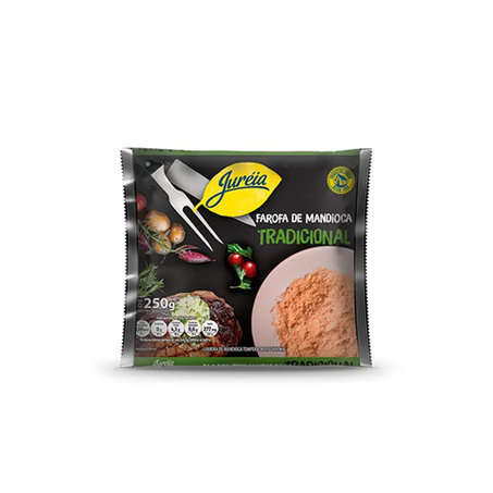 Farofa de mandioca jureia batata palha 250g