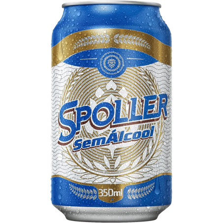 Cerveja Spoller 350ml Lata Sem Alcool