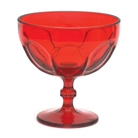 TACA GLOBIMPORT SORVETE COUNTRY VERMELHO 380ML