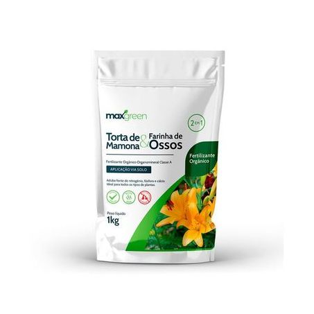 FERTILIZANTE FORTH MAXGREEN MAMONA E FAR.OSSO 1KG