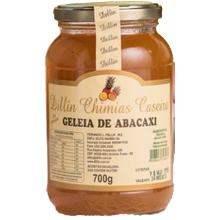 GELEIA DILLIN 700G. ABACAXI