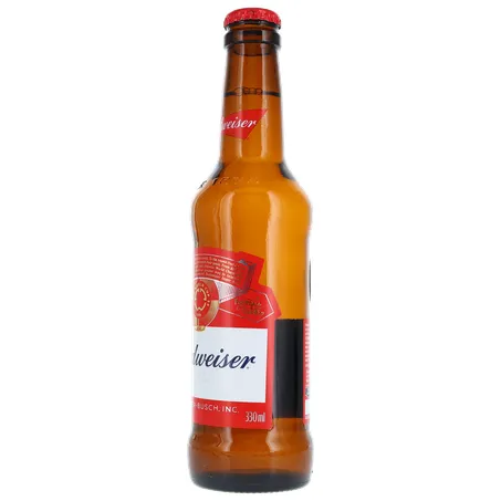CERVEJA BUDWEISER C/CASCO LONG NECK 330ML 360-6