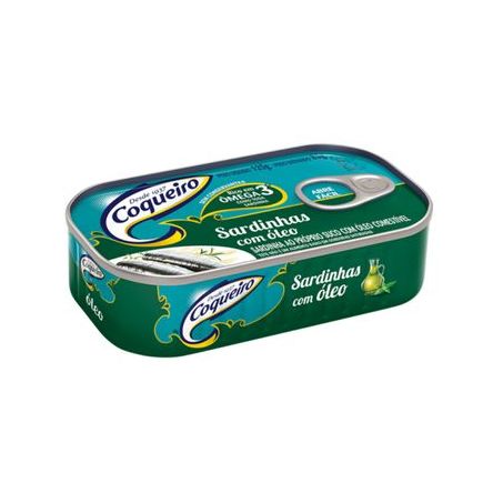 Sardinhas com Óleo Coqueiro Lata 75gr