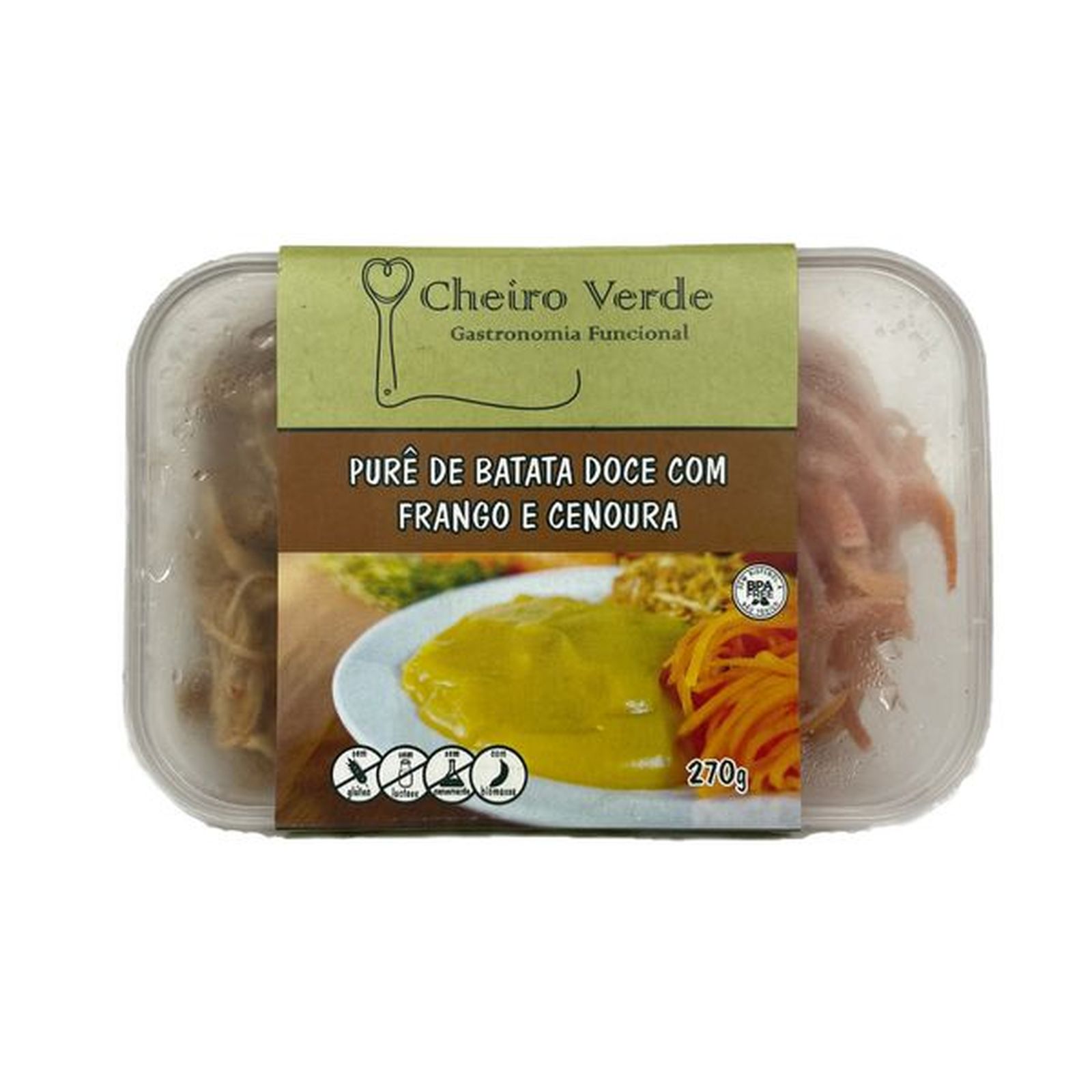 Purê Batata Frango Cheiro Verde 270g