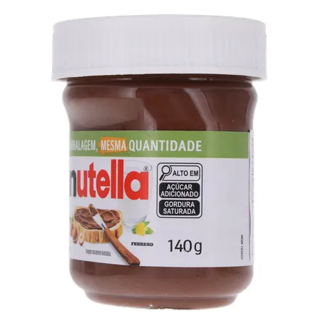Creme Nutella avelã com cacau 140g 360-6