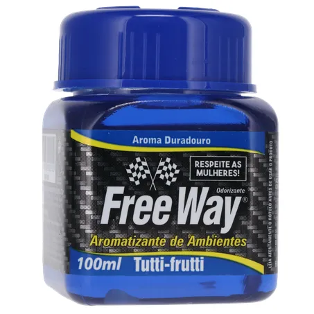 Aromatizante free way tutti frutti 100ml 360-35