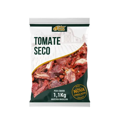 Tomate Seco Metades Desidratado 1,1Kg