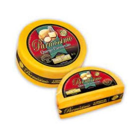 Queijo parmesão Parmissimo fracionado panela Aprox. 3,720kg a Un