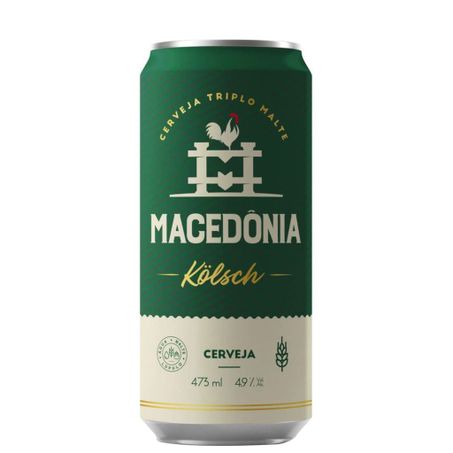 Cerveja Macedônia Kölsch Lata 473ml