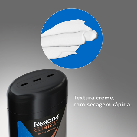 Desodorante em Creme Rexona Clinical Clean 58g 360-1