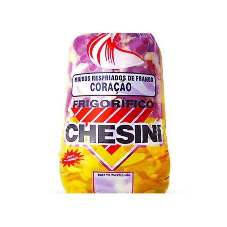 Coração frango chesini 700g