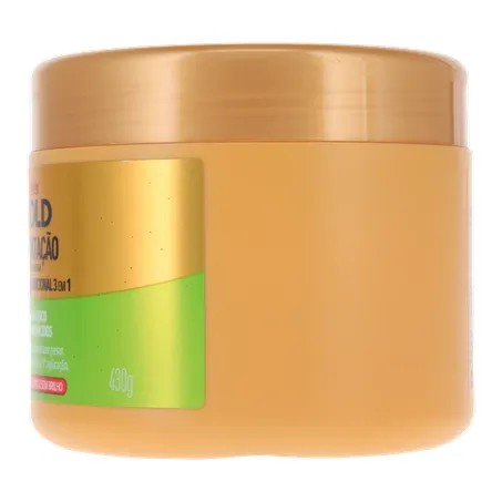 Creme de Tratamento Niely Gold Água de Coco 430g 360-7