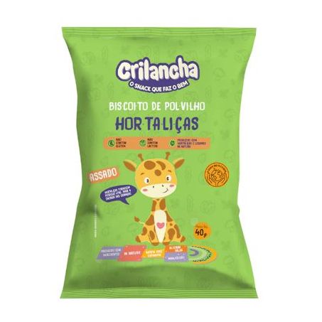 Biscoito de polvilho org crilancha 40g horta