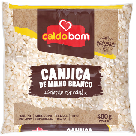Canjica Caldo Bom Branca 400G