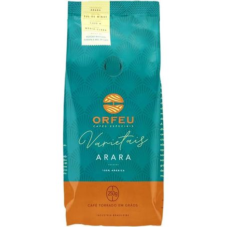 CAFE ORFEU TORRADO E MOIDO ARARA 250G
