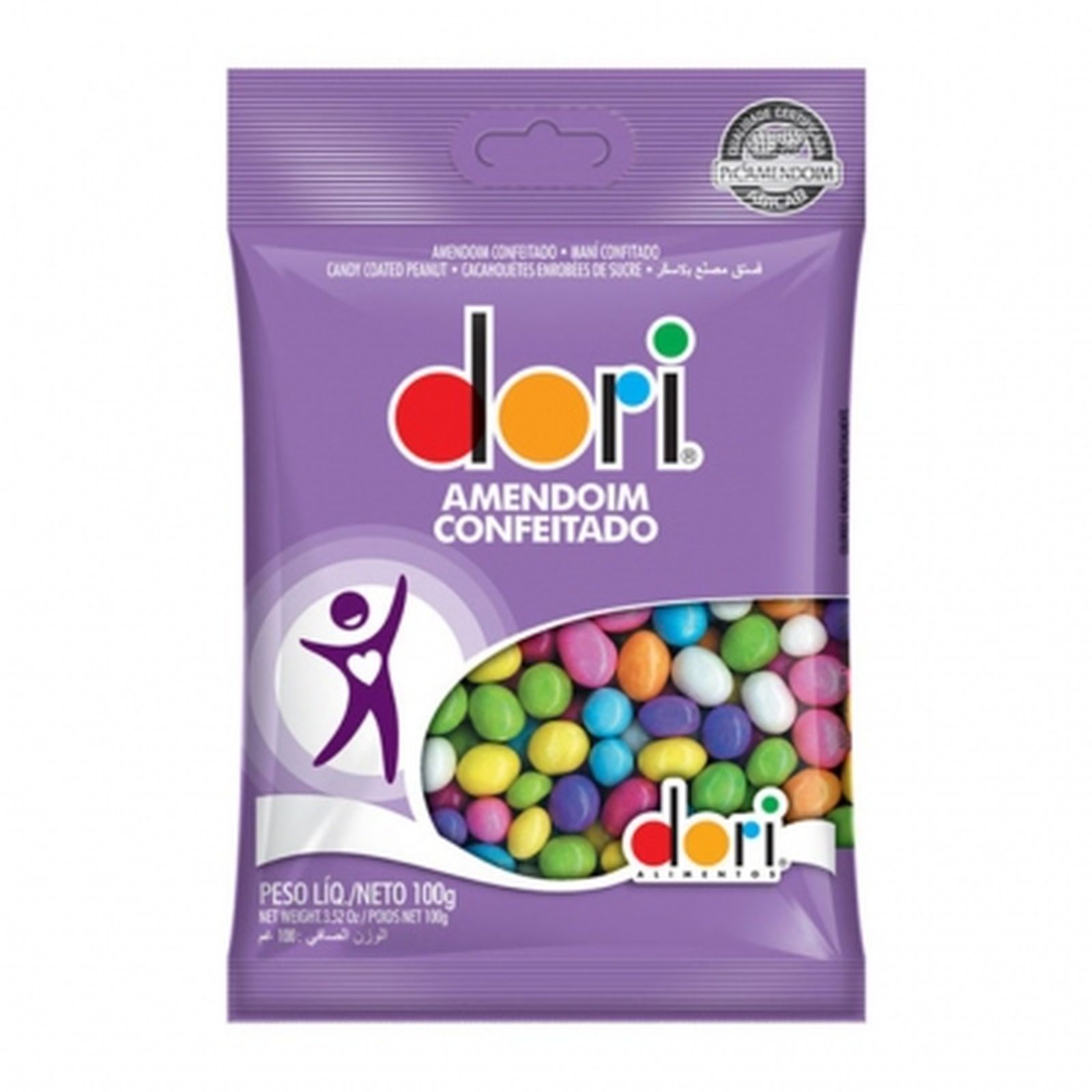 Supermercado Guanabara S.A. - Amendoim Dori Chocolate Colorido 100g