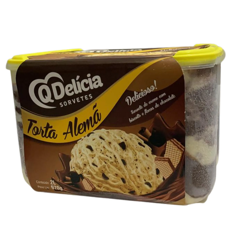 Sorvete qdelicia quero mais torta alema