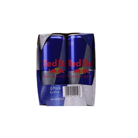 Energetico red bull trad 250ml 6un 360-16