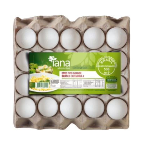 OVOS GRANDE BCO IANA 20UN