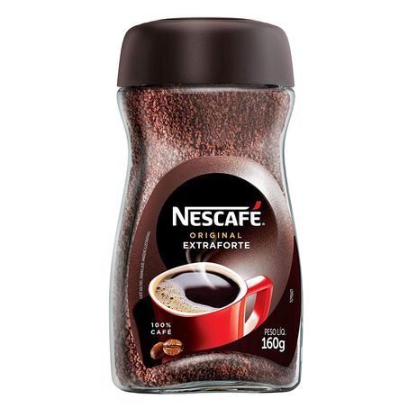 CAFÉ NESCAFÉ 160G ORIGINAL  EXTRA FORTE VIDRO