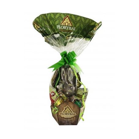 Cesta pascoa florybal 540g rustica