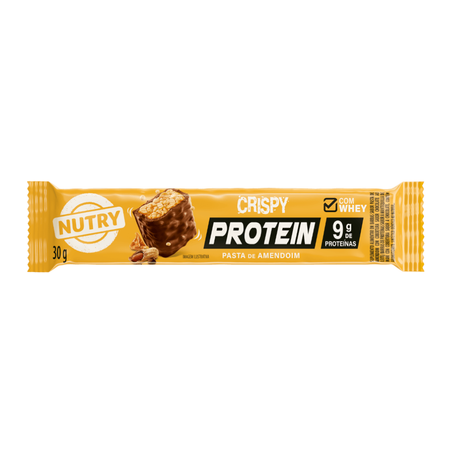 BARRA PROTEINA NUTRY CRISPY 30G P. AMEND