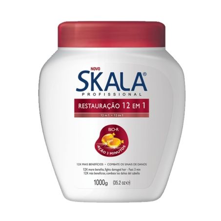 CREME HIDRATANTE SKALA 1000G 12 EM 1 RESTAURACAO ESPETACULAR