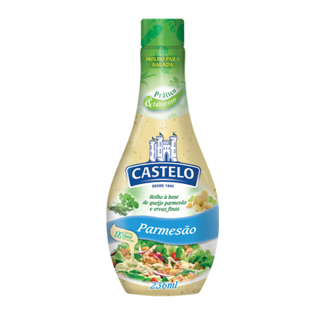 Molho para salada castelo parmesão 236ml