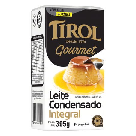 LEITE CONDENSADO INTEGRAL TIROL GOURMET