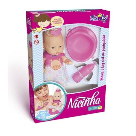 Boneca Nova Toys nicinha xixi