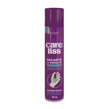 Secante Esmalte Careliss Óleo De Cravo Aerossol 400Ml