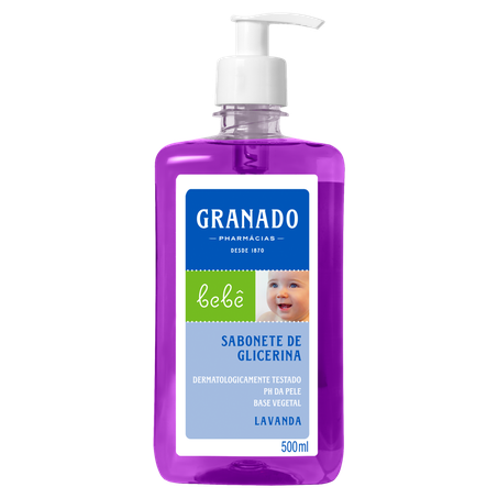 Sabonete líquido granado bebê lavanda 500ml