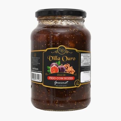 Doce de fruta figo/nozes nutriouro 700g