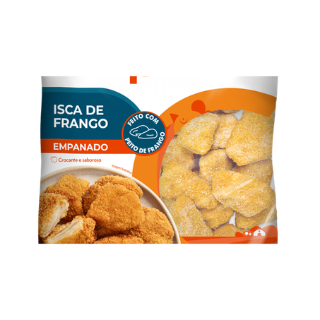 Iscas File Peito Copacol 700g Empanado Congelado