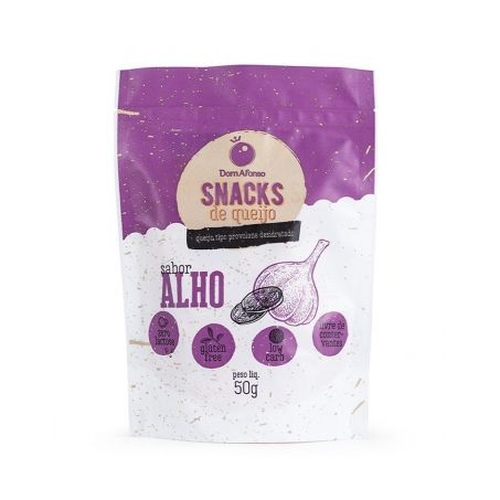 QUEIJO SNACKS DOM AFONSO S/LACT ALHO