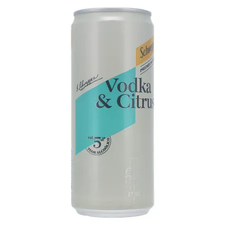 Bebida Mista Alcoólica Schweppes Vodka & Citrus Premium Lata 310ml 360-33