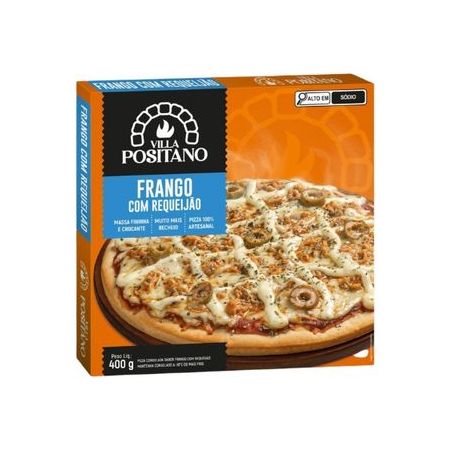 Pizza Villa Positano Sabor Frango 400g