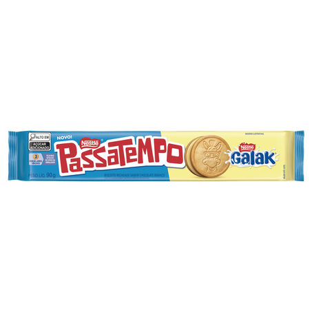 Biscoito Recheado Passatempo Galak Nestlé 90g