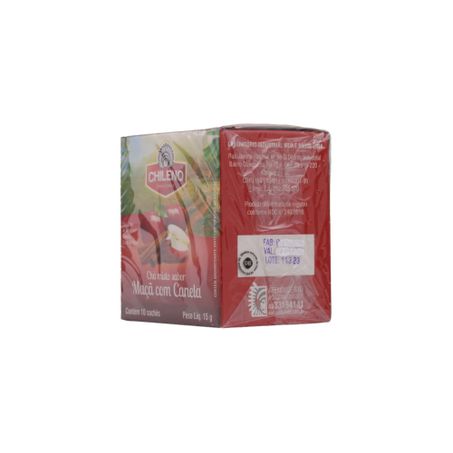 Chá Misto Chileno Maça com Canela Caixa com 10un - 15gr 360-9