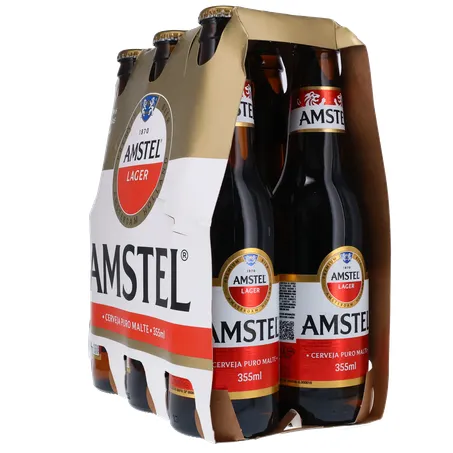 Cerv amstel ln 355ml 6un 360-6