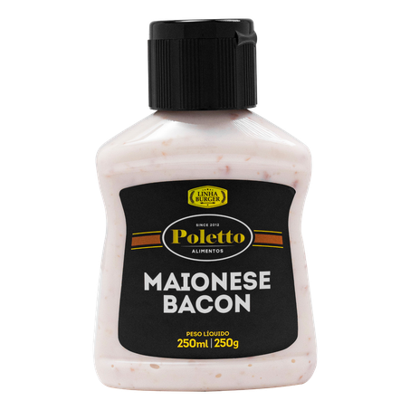 MAIONESE POLETTO BACON 250G